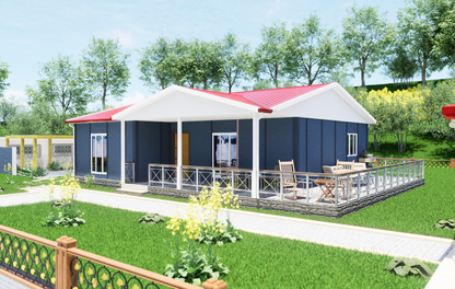 100 m2 Prefabrik Ev | Tek Katlı Prefabrik Ev Modelleri Prime Villa