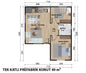 49 m2 Tek Katlı Çelik Ev & Prefabrik Ev Planı | Lüks Ev Modelleri Prime Villa