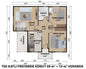 79 m2 Tek Katlı Çelik Ev & Prefabrik Ev Planı | Lüks Ev Modelleri Prime Villa