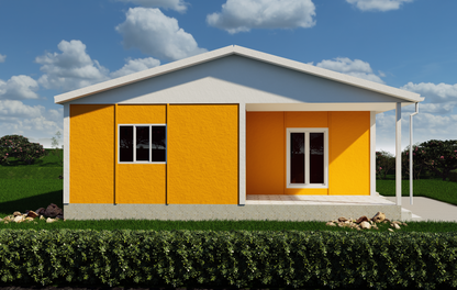 80 m2 Prefabrik Ev |Tek Katlı Prefabrik Ev Modelleri Prime Villa